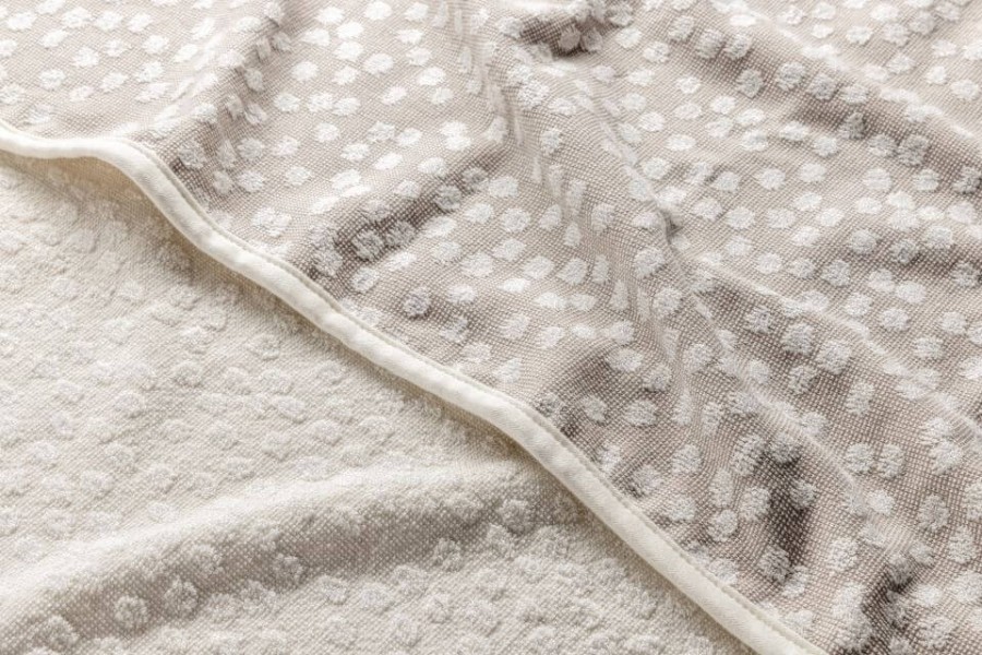 Bambusowy ręcznik cream - boho dots / My Memi
