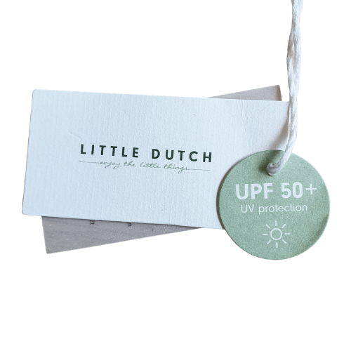 Swimsuit z rękawami Daisy Blue / Little Dutch
