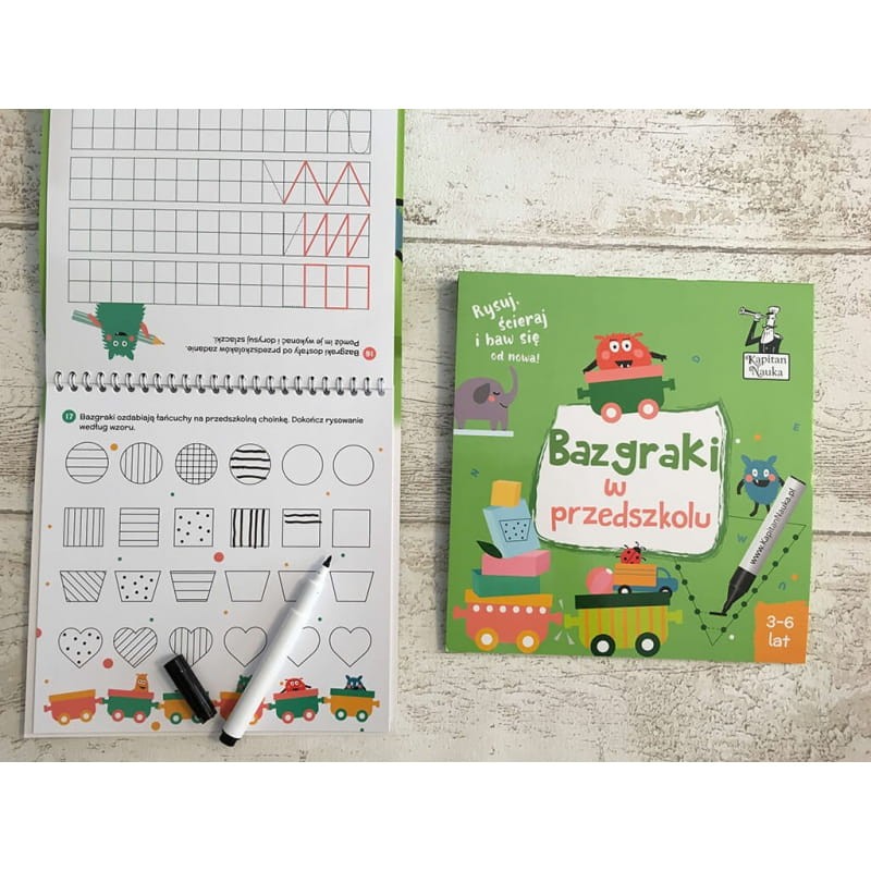 Bazgraki w przedszkolu 3-6 lat / Wydawnictwo Edgard