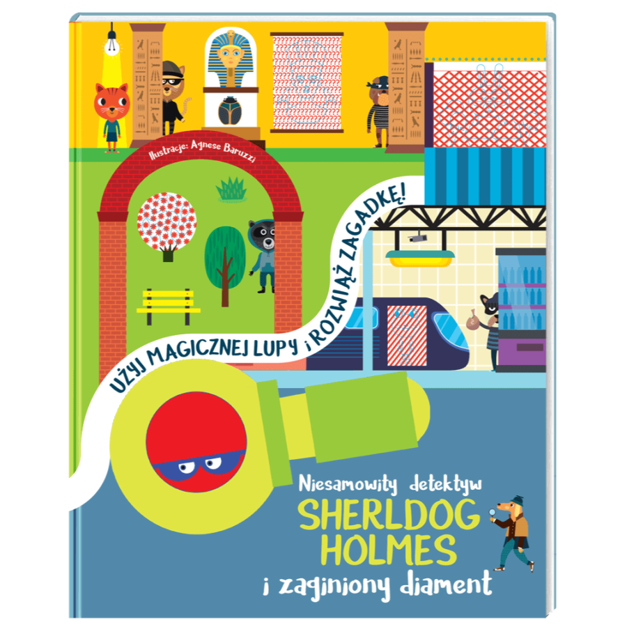 Niesamowity detektyw SHERLDOG HOLMES i zaginiony diament / Api Papi
