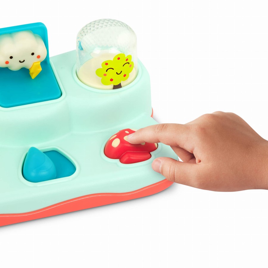 Pop-Up Buddies – wystrzałowa KONSOLA POGODOWA – interaktywna zabawka inspirowana przyrodą / B.Toys