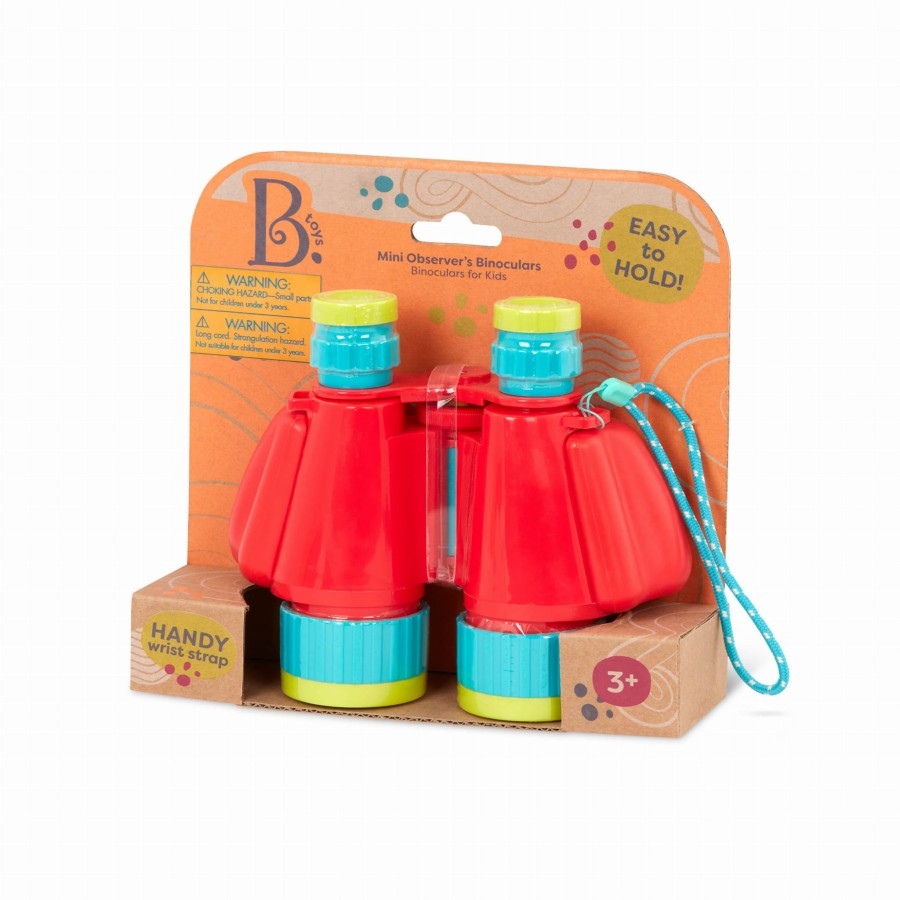 Mini Observer’s Binoculars – dziecięca LORNETKA z osłonkami / B.Toys