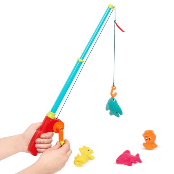 Little Fisher’s Kit – zestaw dla małych wędkarzy w praktycznej tubie / B.Toys