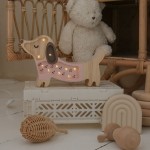 Lampa Little Lights Piesek Mini CHERRIES ON PINK /Little Lights