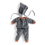 Dres welurowy dla lalki (kolekcja POMEA) / Djeco DJ07898