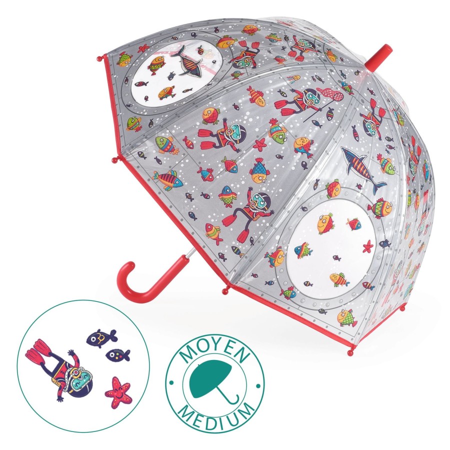 Parasol przeciwdeszczowy ŁÓDŹ PODWODNA / Djeco DD04716