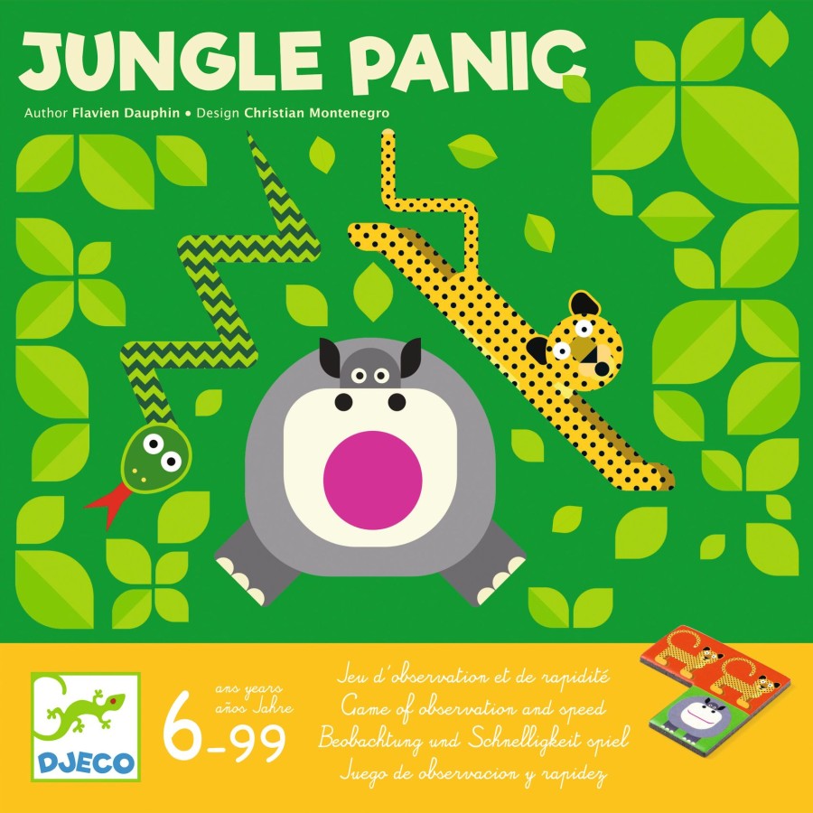 Gra taktyczna PANIKA W DŻUNGLI / Djeco DJ08577