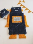 Śpiworek Sleepover – Robot ROZMIARY / Kidspace