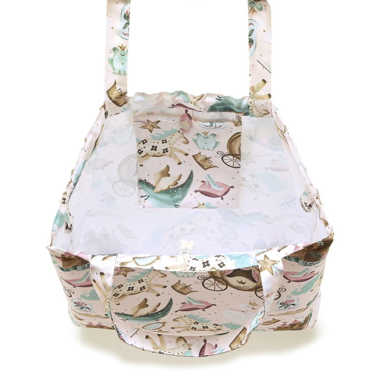 Shopper Bag z kieszonką - PRINCESS / La Millou