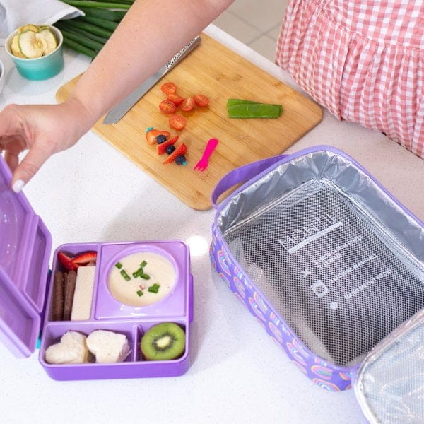 OMIEBOX lunch box z termosem, Purple Plum / OMIE