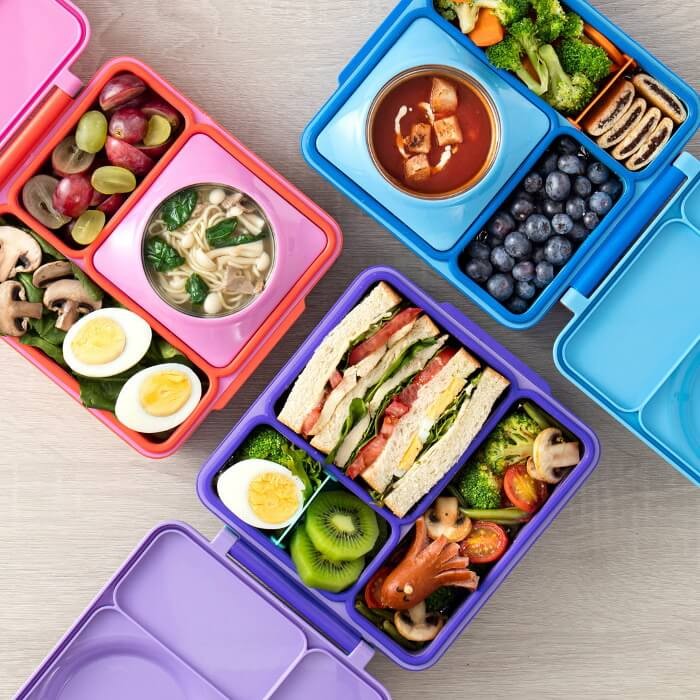 OMIEBOX lunch box z termosem, Purple Plum / OMIE