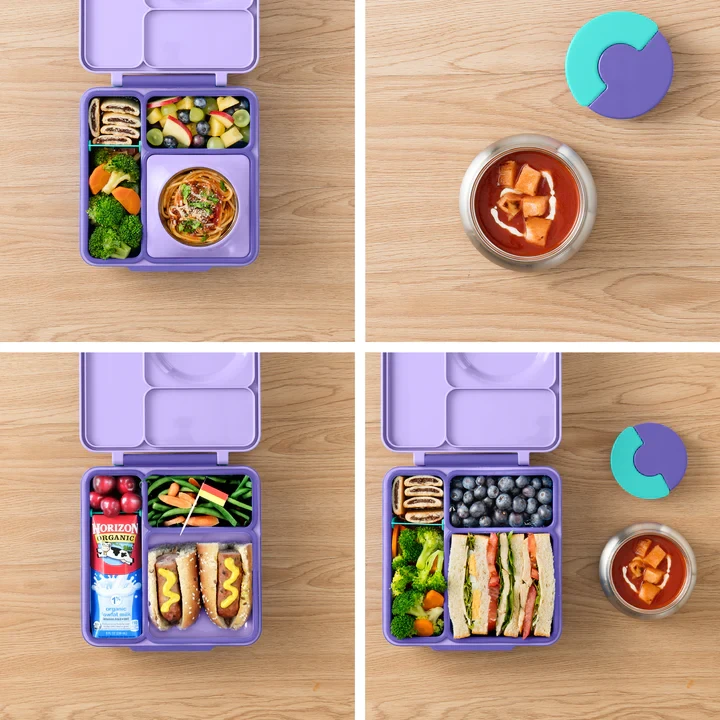 OMIEBOX lunch box z termosem, Purple Plum / OMIE