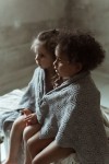 Kocyk ze 100% wełny merino grey Pearl - premium collection / My Memi