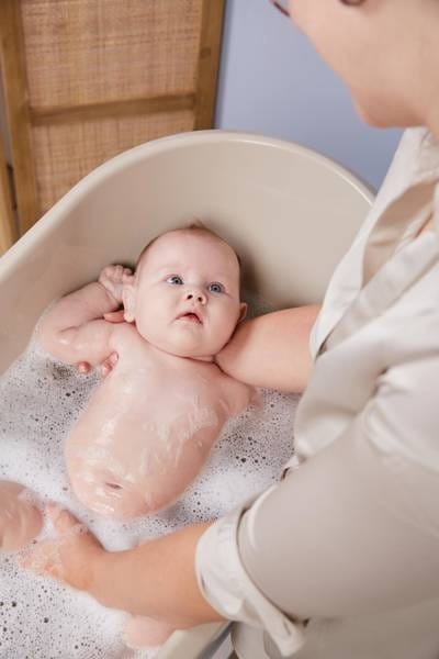 Wanienka Sense Edition z czujnikami temperatury Taupe / Bébé-jou 420205