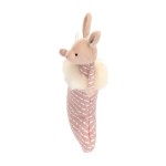 Różowy Królik Shimmer w skarpecie / Jellycat SHIM4SB