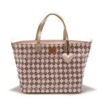 Torba dla mamy M - FEERIA PREMIUM ZIP - PRINCESS CHESSBOARD / La Millou