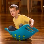 Bujawka Teeter Popper Niebieska / Fat Brain Toys FA095-1