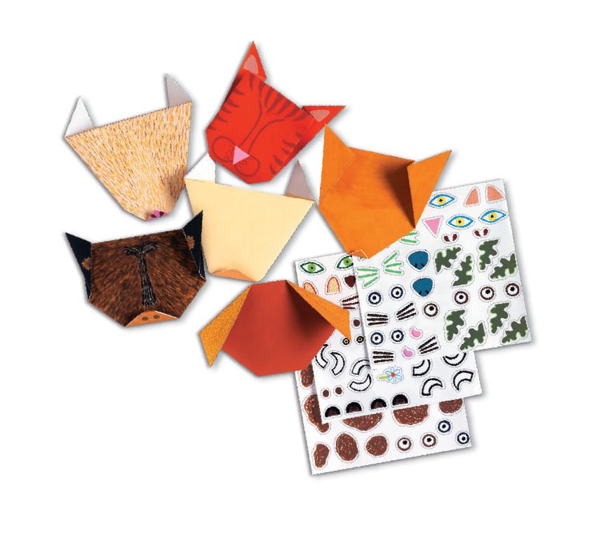 Origami DINOZAURY zestaw 24 szt. / Djeco DJ08758