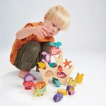 Drewniana gra zręcznościowa - Mieszkańcy rafy / Tender Leaf Toys