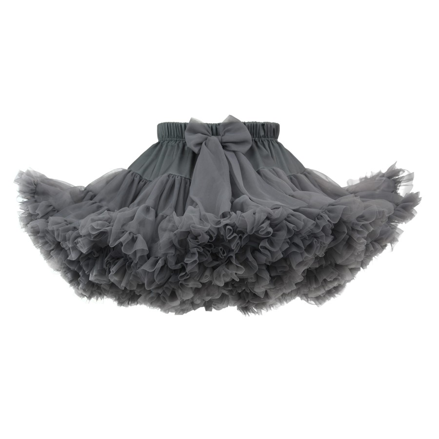 Spódnica Pettiskirt - Antracyt RÓŻNE ROZMIARY / Manufaktura Falbanek