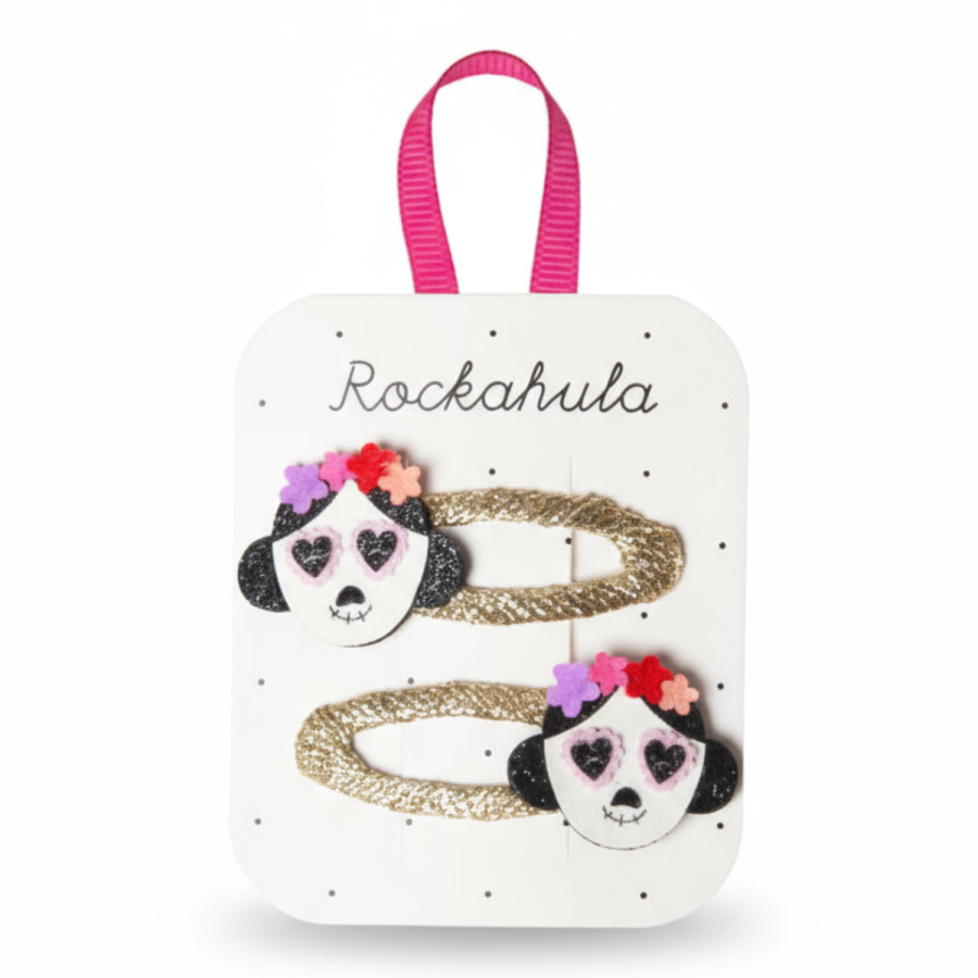 Spinki do włosów Dia De Los Muertos / Rockahula Kids