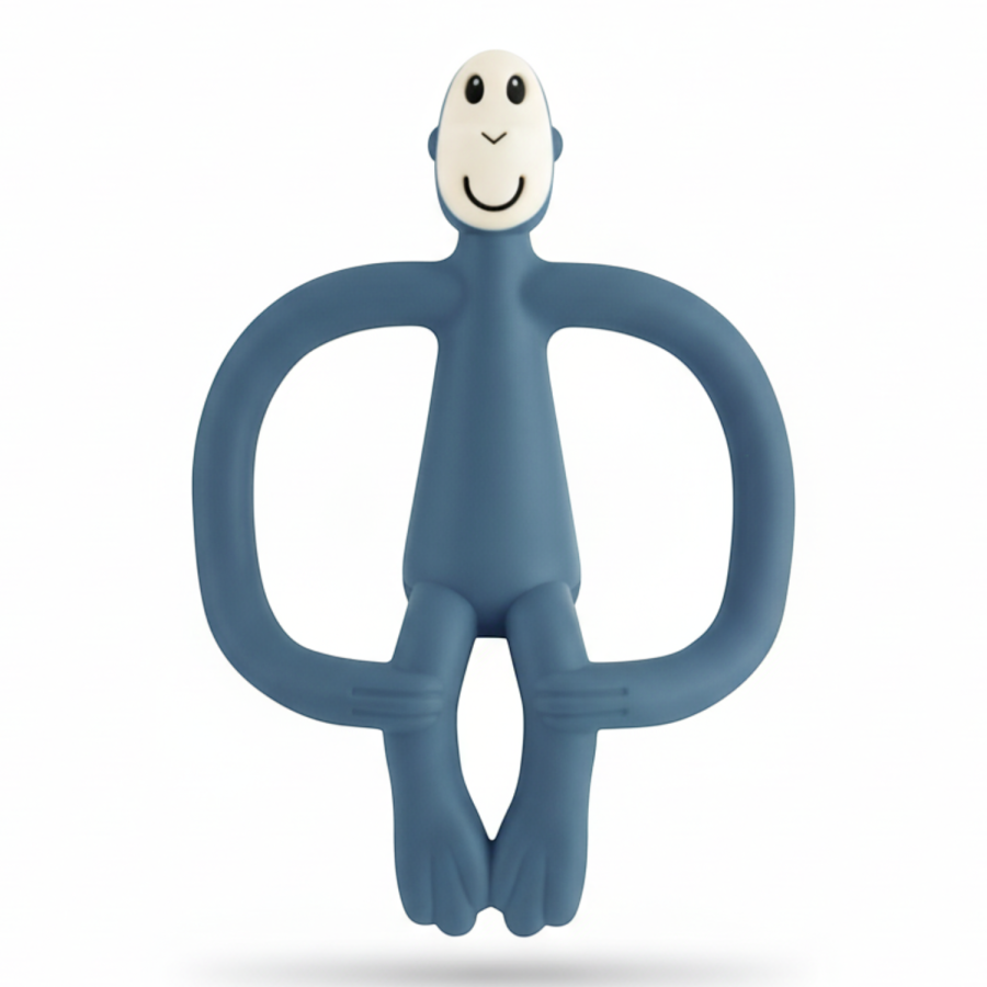 Gryzak masujący ze szczoteczką Velvet Navy / Matchstick Monkey