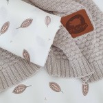 Kocyk bambusowy BUBBLE beige / Pink no More