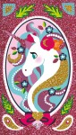Zestaw kreatywny Magiczny brokat Jednorożce 7+ / Janod