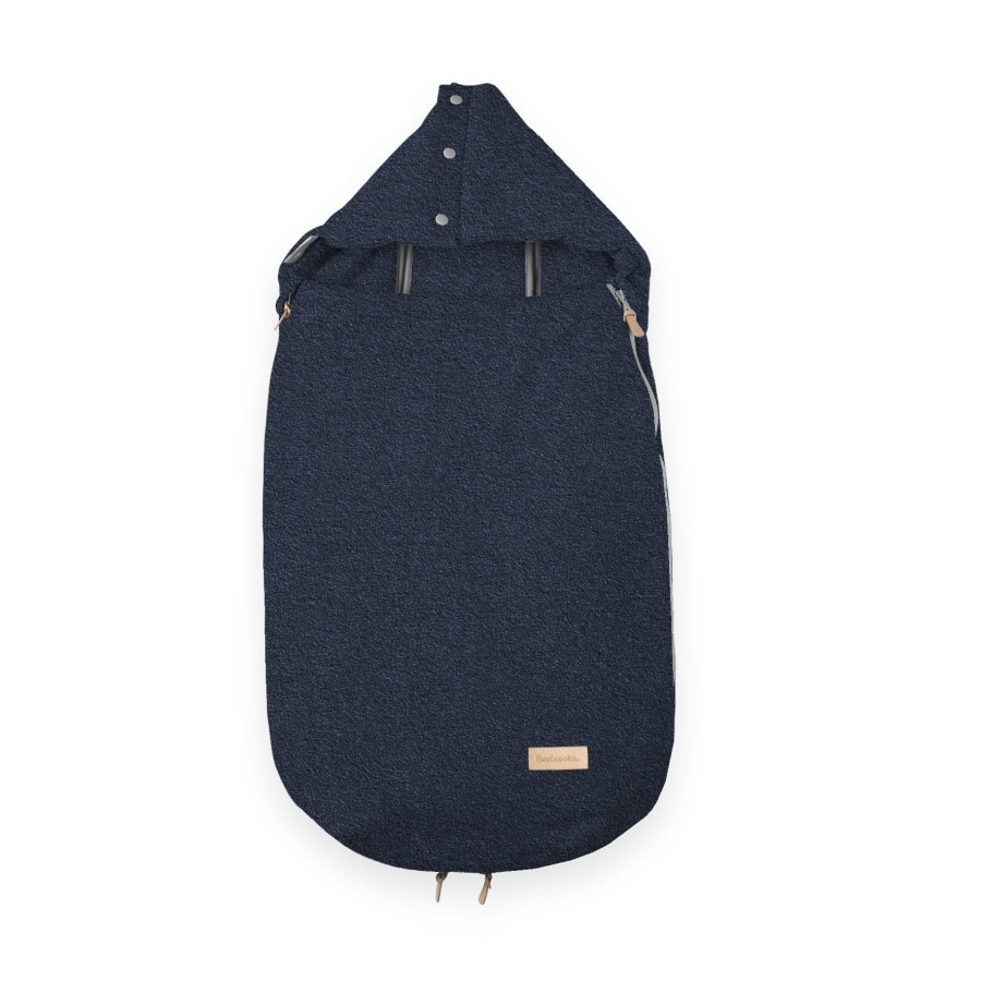 Śpiworek Robin Chudek z wełny merino - jeans / Beztroska