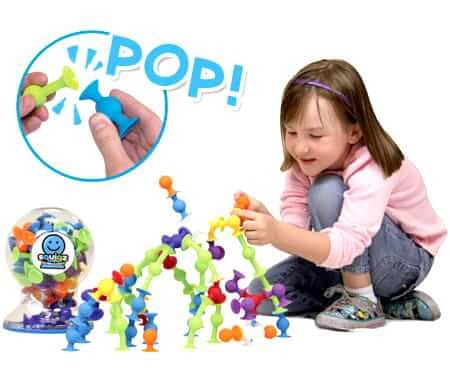 Klocki Przyssawki - Zestaw Delux / Fat Brain Toys