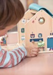 Drewniana rozkładana Szkoła z 3 figurkami i akcesoriami 3 lata+ / Lilliputiens