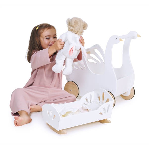 Kołyska dla lalek z akcesoriami / Tender Leaf Toys