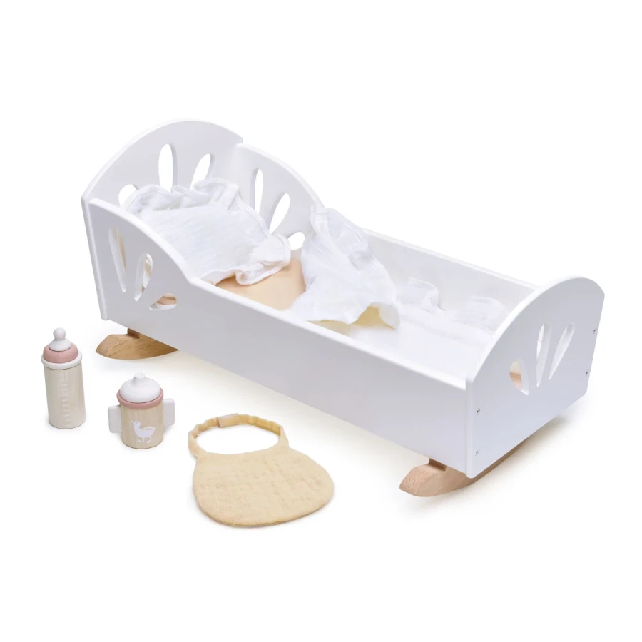 Kołyska dla lalek z akcesoriami / Tender Leaf Toys