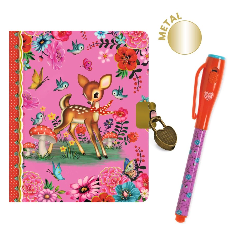 Mini pamiętnik FIONA z magicznym długopisem / Djeco DD03651