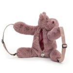 Huggady Hipopotam Plecak 28cm / Jellycat HUG2HBP