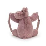 Huggady Hipopotam Plecak 28cm / Jellycat HUG2HBP