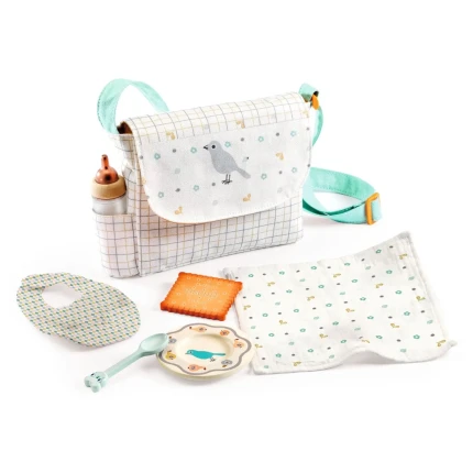 Torba z akcesoriami do karmienia KOLEKCJA POMEA / Djeco DJ07855