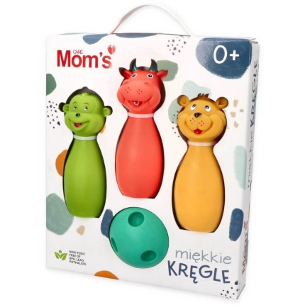 Miękkie Kręgle - pastelowe /Mom's Care