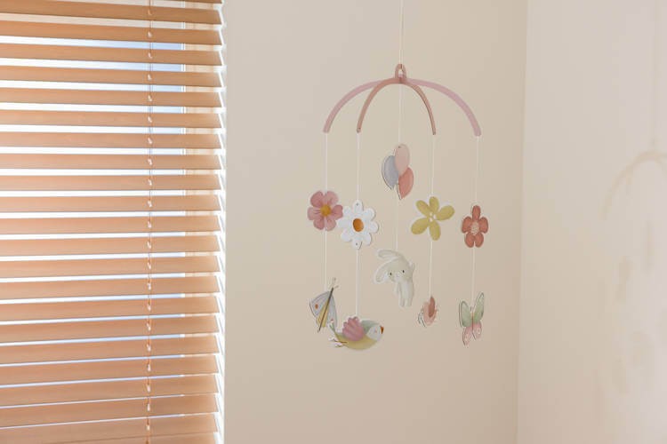 Dekoracyjny mobil kartonowy Flowers & Butterflies / Little Dutch FSC LD4769