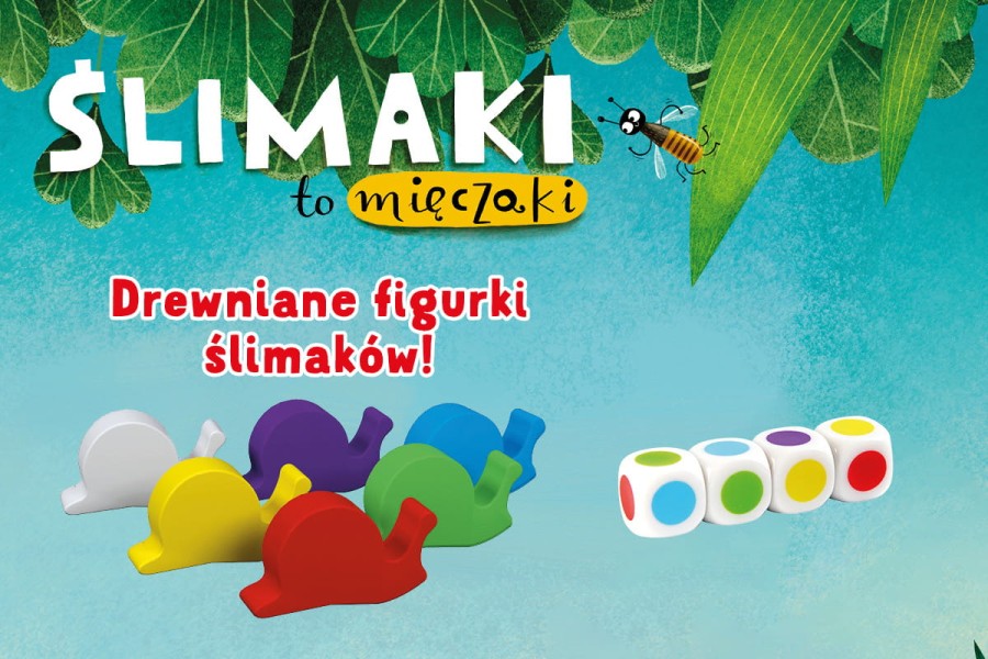 Ślimaki to mięczaki - Gra planszowa