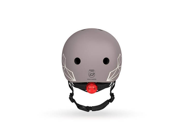 Kask XXS-S dla dzieci 1-5 lat Brown Lines / Scootandride