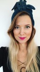 Turban Velvet Aqua RÓŻNE ROZMIARY / Looks by LUKS