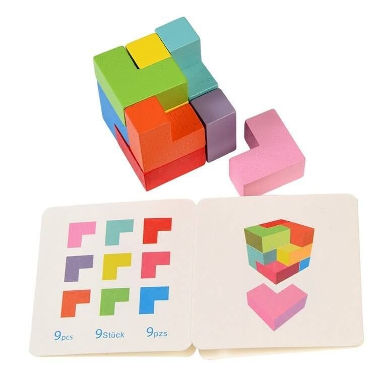 Puzzle drewniane 3D / Rex London
