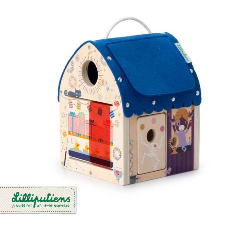 Drewniany Domek iluzjonisty 3 lata+ / Lilliputiens