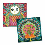 Mozaiki piankowe PAW I SOWA / Djeco DJ08888