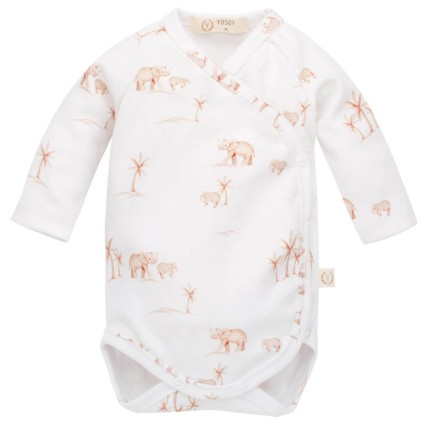 Body organic cotton - ELEPHANTS / YOSOY