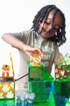 Klocki Magnetyczne Jungle Animals 25 el. / Magna-Tiles