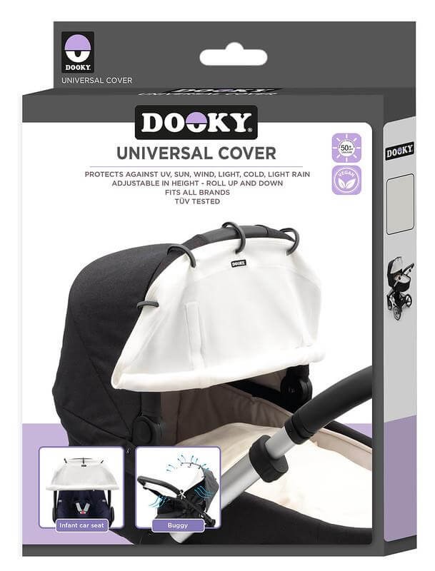 Uniwersalna osłonka do wózka i fotelika Cream / Dooky