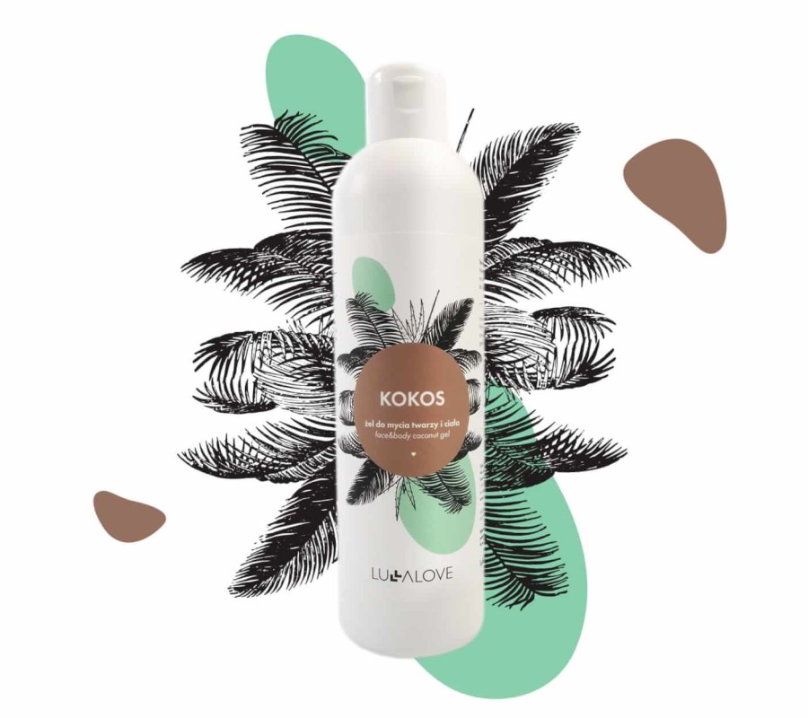 Holistyczny, kokosowy żel do twarzy i ciała, 250 ml / Lullalove