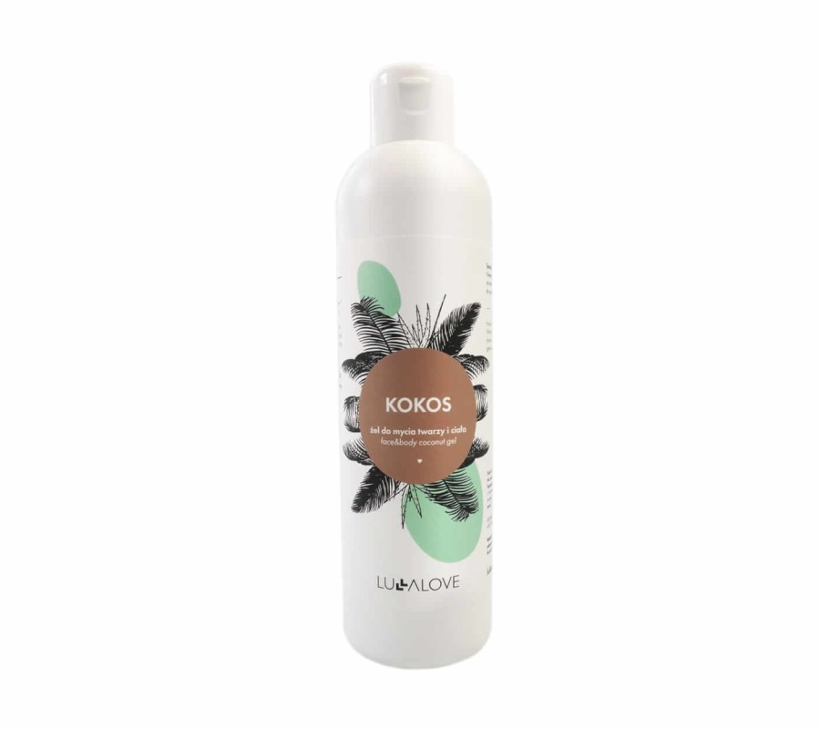 Holistyczny, kokosowy żel do twarzy i ciała, 250 ml / Lullalove